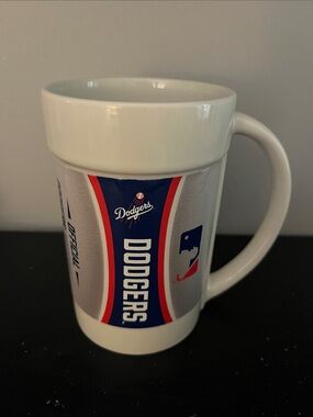 Los Angeles Ceramic Team Mug - White/Blue